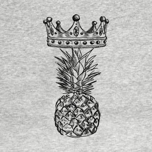 Pineapple King Illustration T-Shirt